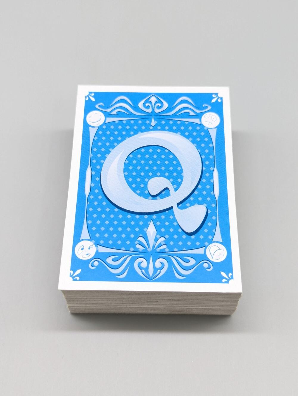 Quelf 2008 Family Edition Board Game Replacement Cards 88 Blue